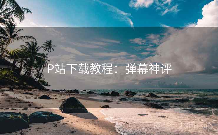 P站下载教程:弹幕神评 P站下载教程:弹幕神评